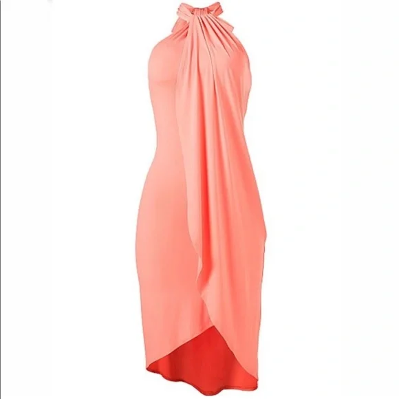 VENUS SWIMWEAR WATERFALL DRAPED MAXI DRESS - Picture 2 of 9